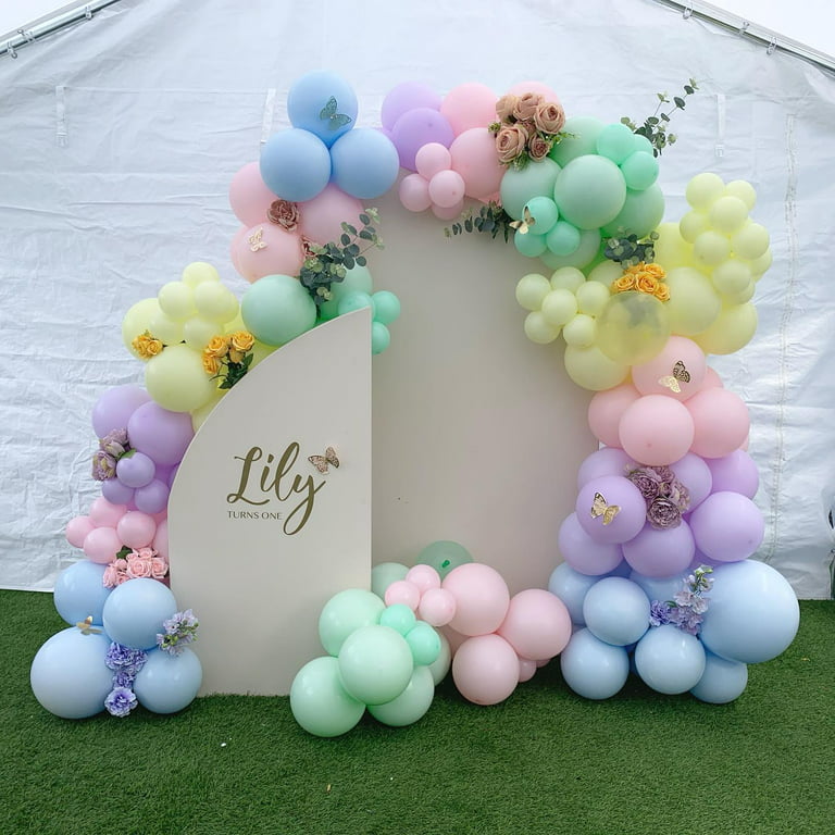191Pcs Pastel Balloons Garland Arch Kit-Pastel Rainbow Party Decorations  with Assorted Colors for Ice Cream Donut Unicorn Baby Shower Wedding  Birthday Party Supplies - Yahoo Shopping