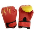 thumbnail image 4 of BESTSKY Kids Boxing Gloves 8oz PU Leather for Ages 6-12, Thai Spar Kickboxing Training Gloves for Children, Youth Boxing Gloves for Boys & Girls, Junior Kickboxing Gloves for MMA Muay Thai, 4 of 7