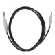 thumbnail image 3 of 2piezas 4.9 Pies 3.5 mm 1/8 Pulgada Macho Una 6.35 mm 1/4 Pulgada Macho TRS Cable de Audio Estéreo Negro Caliente, 3 of 5