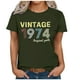 thumbnail image 4 of Liamobondopolis - Camisetas de regalo para el 50.º cumpleaños de mujer, divertidas camisetas vintage de 1974, camisetas casuales retro para fiesta de cumpleaños, 4 of 4