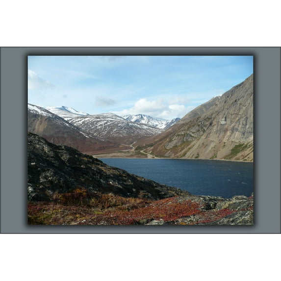 24"x36" Gallery Poster, Nachvak Fjord, Torngat Mountains, Labrador, Canada