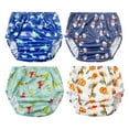 thumbnail image 1 of Calzoncillos BISENKID, impermeables, elásticos, de plástico, para entrenamiento, 2T, 1 of 5