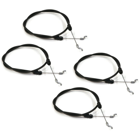 The ROP Shop (Pack of 4) Engine Control Cable for Stens 290-278, 290278, Oregon 46-321, 46321