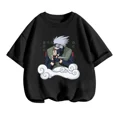 thumbnail image 5 of Camiseta de moda Kakashi, ropa para niños de Naruto, ropa para niños y niñas, Yuzhi Bo Sasuke, ropa infantil de dibujos animados, camiseta gráfica informal de Sonic, 5 of 5