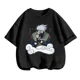 thumbnail image 5 of Camiseta de moda Kakashi, ropa para niños de Naruto, ropa para niños y niñas, Yuzhi Bo Sasuke, ropa infantil de dibujos animados, camiseta gráfica informal de Sonic, 5 of 5