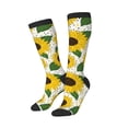 thumbnail image 2 of Balery Sunflowers Fun Novelty Socks Men'S Women'S Crew Socks Funny Crazy Novelty Socks Quirky And Cool Socks, 2 of 9
