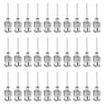 thumbnail image 1 of Uxcell 30pcs 20G agujas de dispensación de acero inoxidable, tubo de aguja de pegamento de 1/2" punta roma, 1 of 7