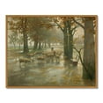 thumbnail image 6 of Drsoum Vintage Forest Landscape Wall Art 11x14in Natural Framed Rustic Retro Sheep Nature Scenery Prints Farmhouse Classic Decorations for Living Room Bedroom, 6 of 6