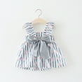 thumbnail image 3 of FRSASU Clearance Toddler Kids Girls Floral Ruched Bow Watermelon Princess Dress Clothes Hat, 3 of 5