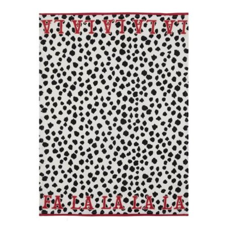 

Peking Handicraft 04YE33C 18 x 25 in. Fa La La Kitchen Towel Pack of 4