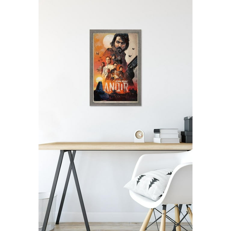 Trends International Star Wars: Andor - One Sheet Wall Poster, 22.375 x  34, White Framed Version