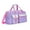 Purple Love, variant on Kids Duffel Gym Bag for Dance Bag for Girls Weekender Overnight Bag with Shoe Compartment for Ages 6-12 Leopard Print