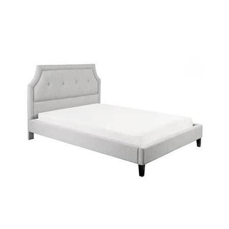 - Madison Park Signature Queen Upholstered Bed in Natural Finish MPS115-0284