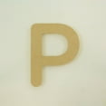 thumbnail image 4 of Package of 1, 18 Inch X 3/4" Thickness MDF Letter P in The Gotham Rounded Font, Thick, Upper Case for Art & Craft Project, Made in USA, 4 of 4