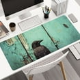 thumbnail image 3 of WISHTIME Desk Pad Protector, Mouse Pad, Office Desk Mat, Non-Slip Rubber Desk Blotter, Laptop Desk Pad, Waterproof Desk Writing Pad for Office and Home (31.5" x 11.8" x 0.08)Bird2, 3 of 8