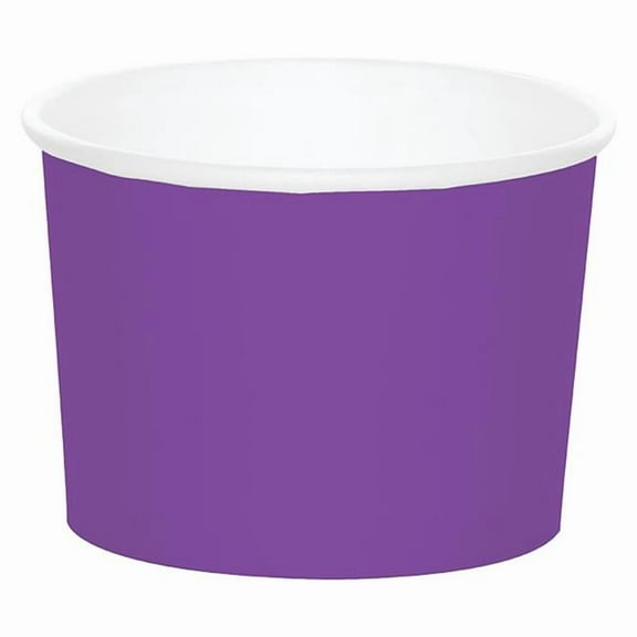 Creative Converting 349815 2.5 x 3.5 in. Treat Cups, Amethyst Purple