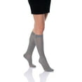 thumbnail image 3 of Women's Knee High Socks - 3 Pairs Combed Cotton Over The Calf Long Socks (20" Length) for Boots & Casual Wear, 3 of 6