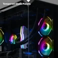 thumbnail image 5 of iBUYPOWER Windows 11 Element Pro Gaming PC Desktop Computer Keyboard and Mouse EPBA9R97XT01, 2TB NVMe SSD, 5 of 12