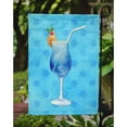 thumbnail image 3 of Carolines Treasures BB8231GF Summer Cocktail Blue Polkadot Flag Garden Size  Small multicolor, 3 of 3