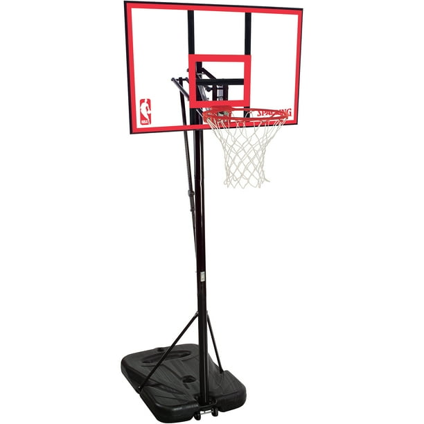 Spalding NBA 44" Polycarbonate Pro Glide Portable Hoop System Walmart