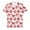 Red, variant on Hiijoy Little Girls T Shirt Butterfly Print Short Sleeve T-Shirt, Sizes 2-12