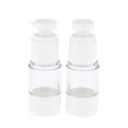 thumbnail image 1 of 2-6 paquetes 2X botellas de vacío de esencia recargables vacías envases de muestra de cosméticos 2 piezas, 1 of 8