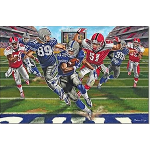 Melissa & Doug LCI4418 Touchdown Floor Puzzle - Walmart.com