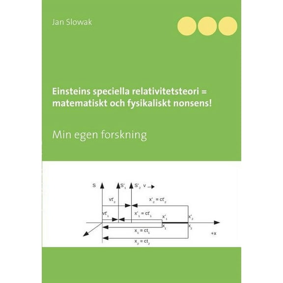 Einsteins speciella relativitetsteori = matematiskt och fysikaliskt nonsens! (Paperback)