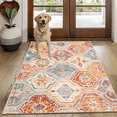 thumbnail image 4 of Small Area Rug, 2x3 ft Low-Pile Machine Washable Rug, Non-Slip Front Door Mat, Welcome Mat Outdoor, Bathroom Rugs & Bath Mats, Multi Color, 4 of 6