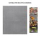 thumbnail image 4 of Estera De Parrilla Para Barbacoa Parrilla BBQ Mat Cortable Barbacoa Mesh Mat Grid Mat (negro 3), 4 of 4