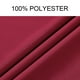 thumbnail image 4 of Mantel Cuadrado- Mancha Resistente Arrugas Resistente Manteles, Comedor Manteles para Boda Picnic Interior Exterior Mesa 140x140 Cm rojo, 4 of 9