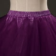 thumbnail image 4 of Women's Candy Color Multicolor Skirt, Support Half Body Puff Petticoat Colorful Small Short Skirt, Party Attire with Fluffy Layers, Vibrant Design for Special Events, 4 of 4
