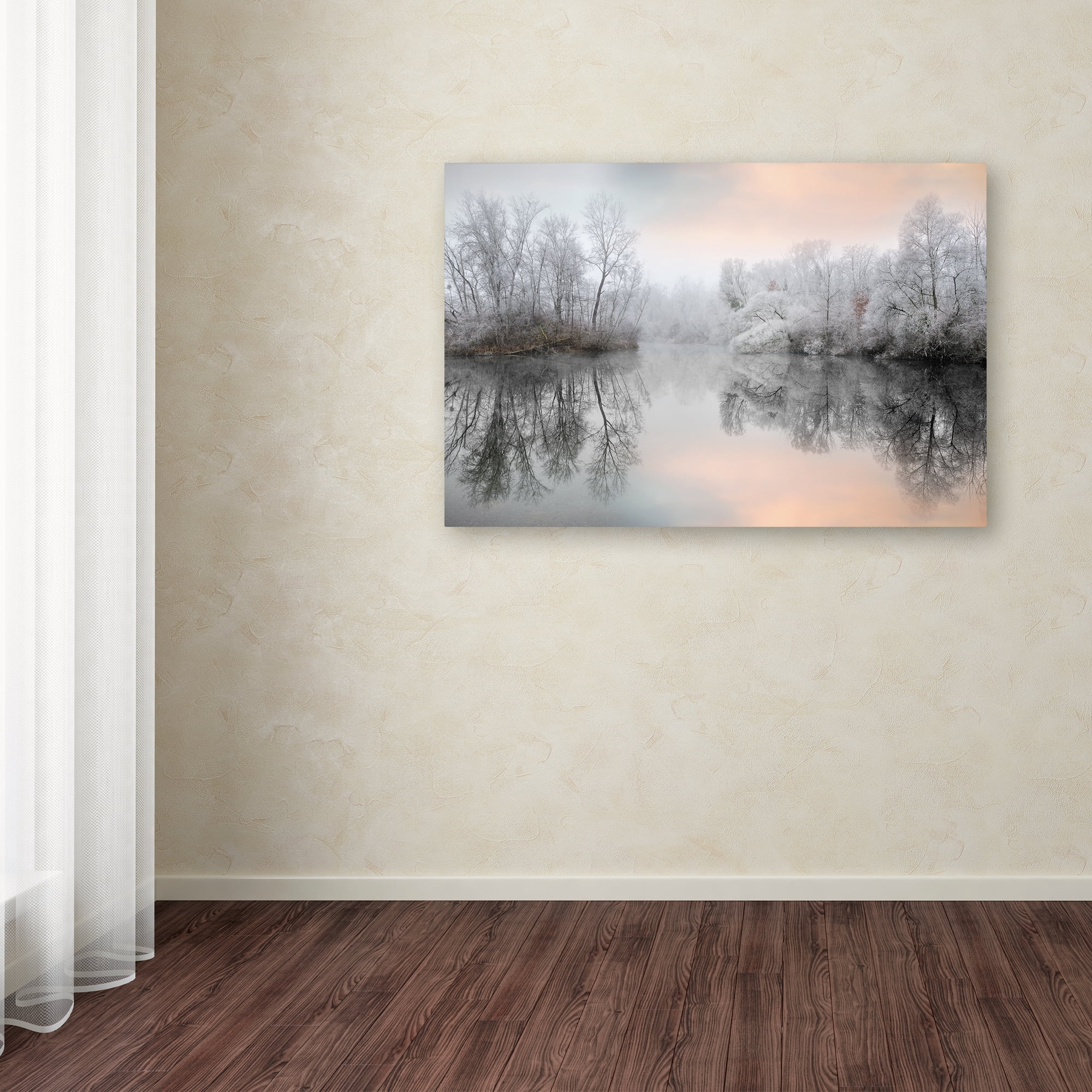 Trademark Fine Art 'White Silence' Canvas Art by Philippe Sainte-Laudy