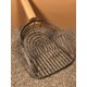 thumbnail image 2 of Cuchara para arena para gatos de acero inoxidable con soporte, pala profunda para gatitos con colgador autoadhesivo, pala para arena de tamizado rápido con mango de haya, 2 of 5
