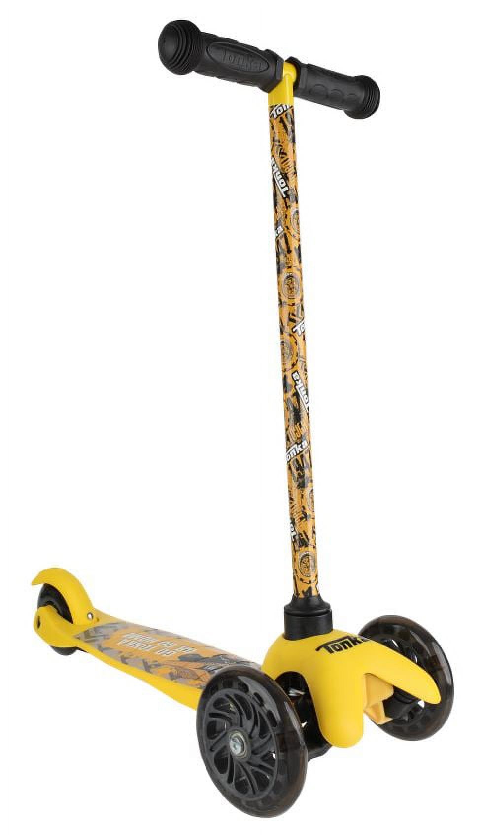 Tonka 3 Wheel Tilt and Turn Kick Scooter for Boys and Girls Ages 3 Plus ...