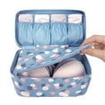 thumbnail image 4 of Vikakiooze Waterproof Portable Pattern Underwear Bra Storage Box Storage Bag, 4 of 8
