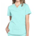 thumbnail image 2 of Daznico Womens Tops,Womens Summer Tops, Lightweight Set Short Sleeve Surgical for Doctors and Healthcare Workers Comfortable and Breathable,Womens T Shirts,Womens Shirts, 2 of 4
