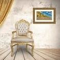 thumbnail image 3 of Bolokofsky, Ronald 32x20 Gold Ornate Wood Framed with Double Matting Museum Art Print Titled - Positano Beach II, 3 of 4