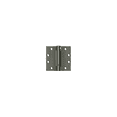 thumbnail image 2 of Deltana DSH45U15A 4-1/2" x 4-1/2" Spring Hinge; Antique Nickel Finish, 2 of 2