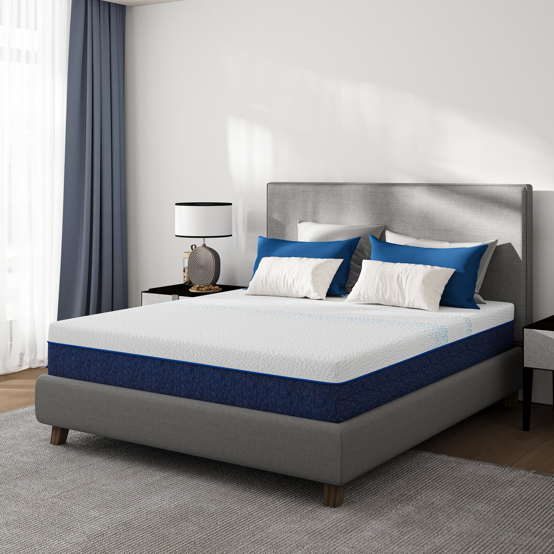 MLILY Inch Single Size Tri-Folding Memory Foam Mattress