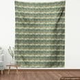 thumbnail image 4 of Ambesonne Jungle Fabric by the Yard Upholstery, Tropical Atmosphere Forest, 10 Yards, Sage Green Slate Blue, 4 of 5