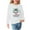 White, variant on Little Girl Sweatshirts Size 6 Fashion Graphic Long Sleeve Casual Cotton Shirt 3-11T Kids Fall Pullover Top, Beige, 4 Years