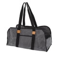 thumbnail image 3 of Wax Canvas Firewood Bag, Durable Portable Scratch Resistant Firewood Log Carrier Precise Stitching  for Transporting Wood, 3 of 7