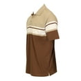 thumbnail image 2 of Gioberti Mens Multiple Stripe Polo Shirt with Pocket, 2 of 4