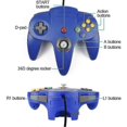 thumbnail image 4 of Paquete de 2 mandos clásicos con cable para N64, juegos retro de 64 bits, joystick de repuesto, 4 of 4