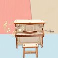thumbnail image 1 of Wood Hand Cranked DIY Music Box Game Music Theme Christmas Gift, 1 of 8