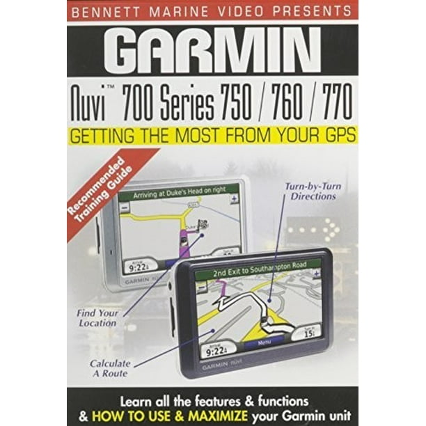 planer Betydelig Abe Garmin Nuvi 700 Series: 750,760 and 770 (DVD) - Walmart.com