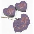 thumbnail image 5 of Inkdotpot 100 Pack Merry Christmas Favor Paper Tag Craft Real Rose Gold Foil Hang Tag, 5 of 8
