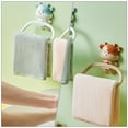 thumbnail image 5 of FRCOLOR Towel Organizer Cartoon Children Wall Mounted Storage Box with Suction Cup Assorted Color PP Material 2PCS,5.91"X3.94"X3.94", 5 of 5