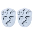 thumbnail image 1 of Molde para hornear de cocina - 6 moldes de silicona de dibujos animados para hornear, moldes para pasteles, pudines, moldes para jabón hechos a mano con tema de cosecha de otoño de bellotas, 1 of 5